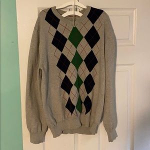 Argyle sweater